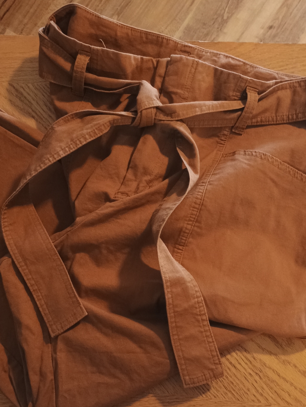 AMAZING 🤎 STRETCH PAPER BAG TYPE PANT A NEW DAY PANT SZ 17